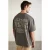 Oversized T-shirt met ronde hals en print