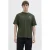 JACK & JONES ESSENTIALS loose T-shirt donkergroen