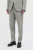 JACK & JONES PREMIUM gemêleerde slim fit pantalon JPRRIVIERA met linnen groen