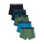 WE Fashion Blue Ridge boxershort – set van 5 donkerblauw/blauw/groen