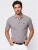 Polo Boss Green Paddy grijs poloshirt zwart logo