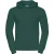 Russell Kleuren Heren Hooded Sweatshirt / Hoodie (Fles groen)