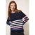 White Stuff Urban Stripe Jumper Navy