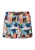 The Sunshine Brand Zwemshorts ‘Mike’  kobaltblauw / abrikoos / rosa / rood