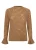 Tramontana Flared-cuff Lace Top C36-22-401 T-shirt Lange Mouw 002550-cinnamon