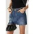 BA&SH Mini Skirt Blue