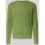 FYNCH-HATTON Gebreide pullover met kabelpatroon en labelstitching
