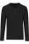 TRIGEMA Longsleeve zwart, Effen