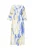 IZIA Jurk ‘Festival’  blauw / donkerblauw / geel / wit