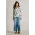 White Stuff Sophie Organic Cotton Shirt Ivory Print
