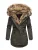 Navahoo Dames Winterparka Daria – Klassieker, Warm & Met Afneembare Bontkraag