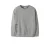 NAME IT KIDS sweater met backprint grijs melange