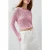 French Connection Nolan Open Back Crochet Jumper Red