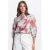 JANSEN Amsterdam gebloemde blouse oudroze
