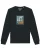 Watapparel Sweatshirt ‘ Let’s Get Lost ‘  gemengde kleuren / zwart