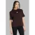 adidas Sportswear T-shirt met logo – bruin
