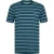 Original Penguin Heren gestreept T-shirt met ronde hals (Bug juni)