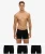 Boxershort Drieverpakking Black