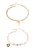 faina Armband  goud / zwart / transparant