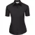 Russell Collectie Dames/Dames Korte Mouwen Poly-Katoen Easy Care Poplin Shirt (Zwart)