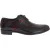 Dolce & Gabbana Zwarte Bordeaux Leren Formele Schoenen