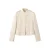 Mango jacquard jasje met print – beige