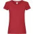 Fruit of the Loom Dames/Dames T-Shirt (Rood)