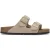 Birkenstock arizona suède sandcast platte sandalen unisex