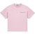 Malelions Women Brunch Club Oversized T-Shirt | Light Pink/White