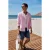Slimfit overhemd met button-downkraag