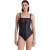 Arena Women’s  Monogram Swimsuit U Back Black Multi-black