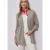 Street One Dames Jack met lange mouwen in een langwerpig model in Beige