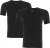 Alan Red Vancouver 2-Pack V-hals T-shirts BLACK   M