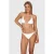 Brunotti voorgevormde triangel bikini Vievette met textuur wit
