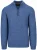 NZA Half Zip Swirl Kymara Naps Knit Melange Blue