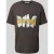 Wood Wood Regular fit T-shirt met labelprint