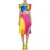 Moschino Projection Print Twill Dress Multicolor
