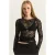 Bloemen Drape Crew Neck Blouse