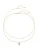 Hey Happiness Ketting ‘Crystal Heart’  goud