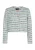 Faina Korte blazer Dames Blauw Veelkleurig