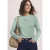 Shirt met col en splitdetail
