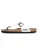 Bayton Teenslipper ‘Mercure’  zwart / wit