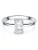 Trilani Ring  zilver / transparant