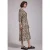 Midi-jurk met leoprint