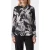 GUESS Ls Concetta Buttons Forest Tropical Blk