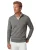 trui half zip Thomas Maine groen normale fit lyocell