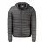 Gewatteerde Hoodie Jas met Rits
