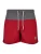 Urban Classics Zwemshorts  stone grey / vuurrood