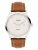 s.Oliver Analoog horloge  bruin / zilver
