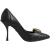 Dolce & Gabbana Zwarte Devotie Leren Hakken Pumps Schoenen
